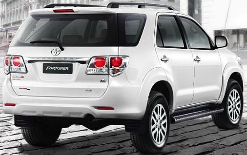 2012 Toyota Fortuner rear available at Tahialnd top dealer Jim Autos Thailand